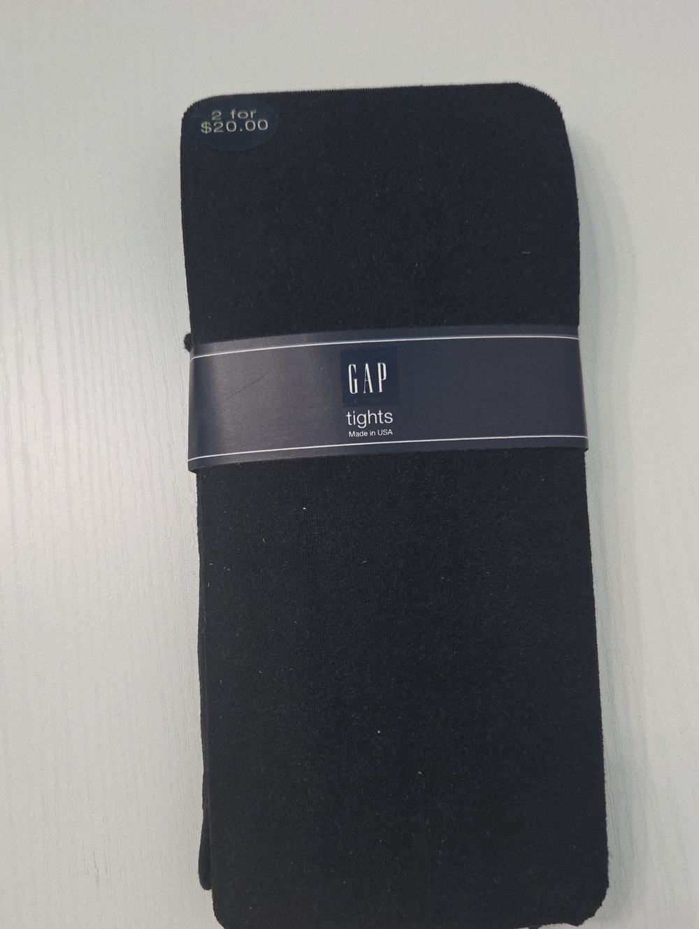 GAP Black Opaque Tights - Classic Everyday